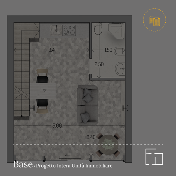 Commerciale | Progettare Base Intera Unità Immobiliare