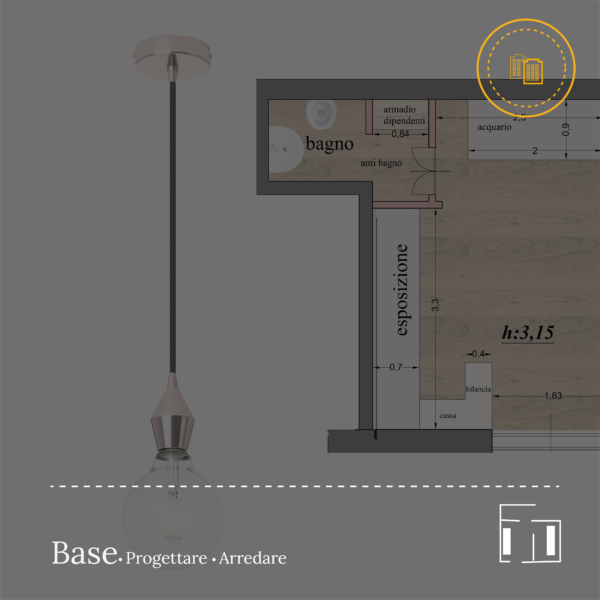 Commerciale | Progetto e Arredo Base Intera Unità Immobiliare