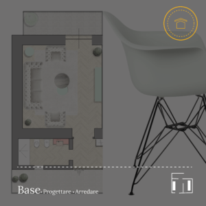 Residenziale | Progetto e Arredo Base Unico Ambiente